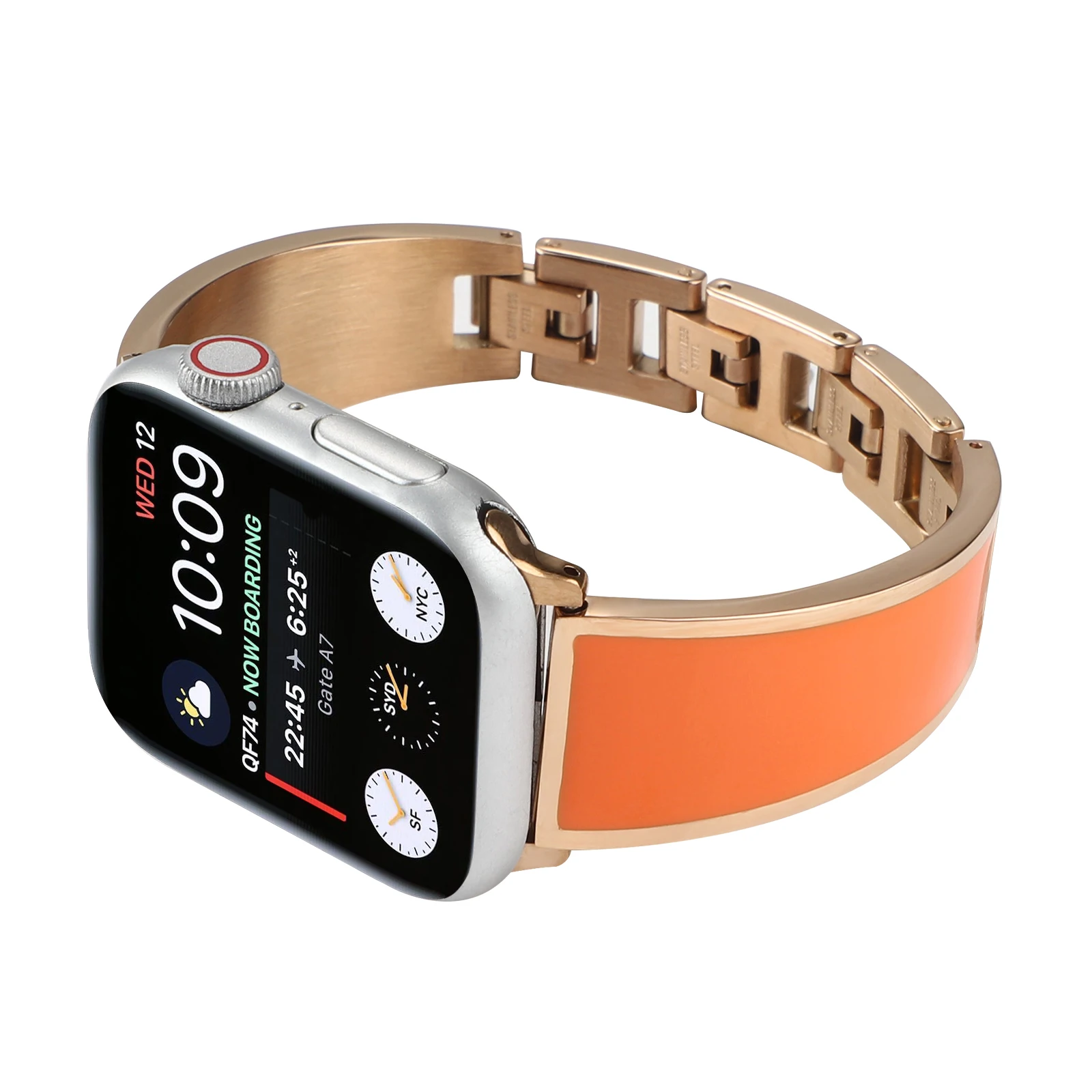 Correa para Apple Watch pulsera nueva banda de pegamento por goteo 49mm45mm44mm42mm41mm40mm38mm correa de acero para hombres y mujeres para cinturón Iwatch