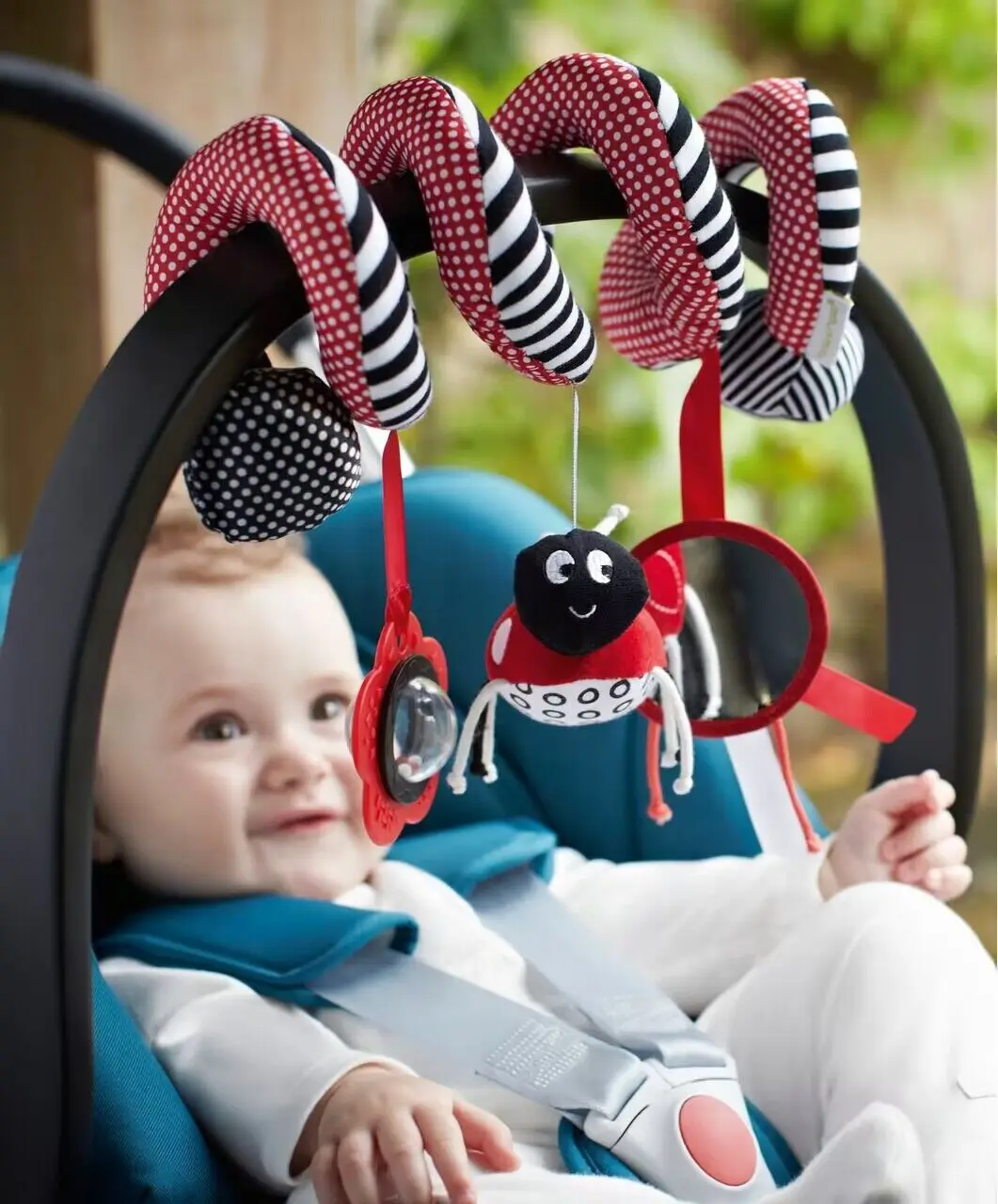 1pcs/lot ELC Baby Toy,Multifunctional Animals Around/Lathe Bed Hang.Safety Mirrors/BB Device/Teeth Glue/Take Pull