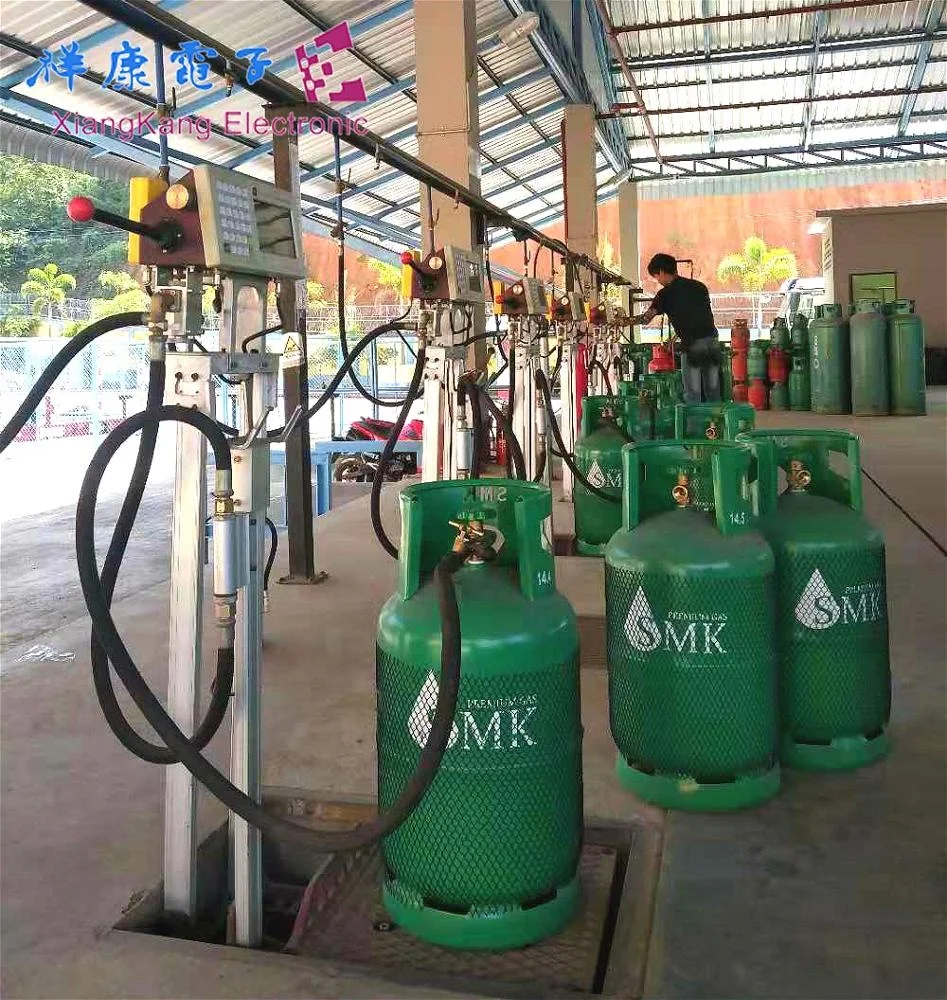 Reliable LPG Gas Bottle Filling Weighing Scale Big Capacity 180KG Used in LPG Gas Filling Station