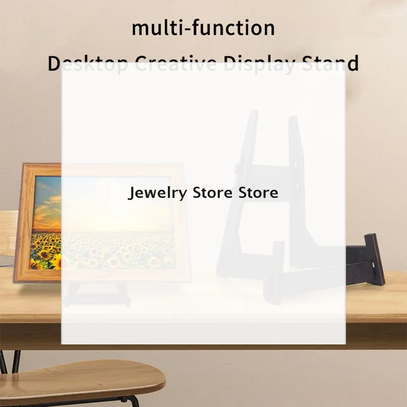 

Деревянная подставка для демонстрации, настольная подставка, винтажная деревянная подставка для тарелок, многофункциональный держатель для фотографий для домашнего декора