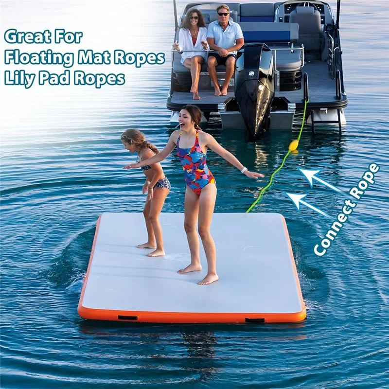 

B93B-Floating Water Safety Rope Kayak Dog Safety Rope Floating River Tube Safety Rope Kayak Tow Rope