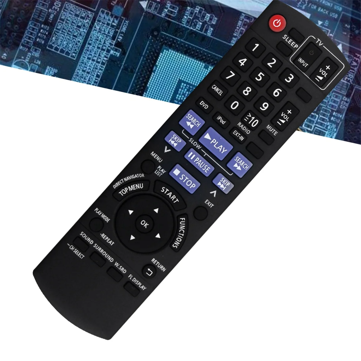 パナソニック ホームシアター レシーバー用 N2QAYB000514 リモコンを交換します。