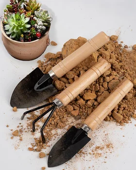 Iron Gardening Tool Set – Shovel, Rake & Hand Tools Kit 1