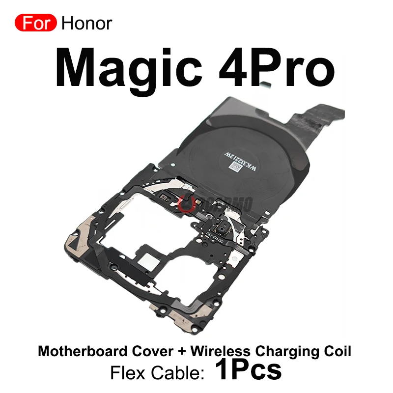 สำหรับ Honor Magic 4Pro 4 Pro เมนบอร์ดแผ่นรองรีดหลักชาร์จไร้สายคอยล์แฟลชเฟล็กซ์โมดูลอะไหล่ทดแทน