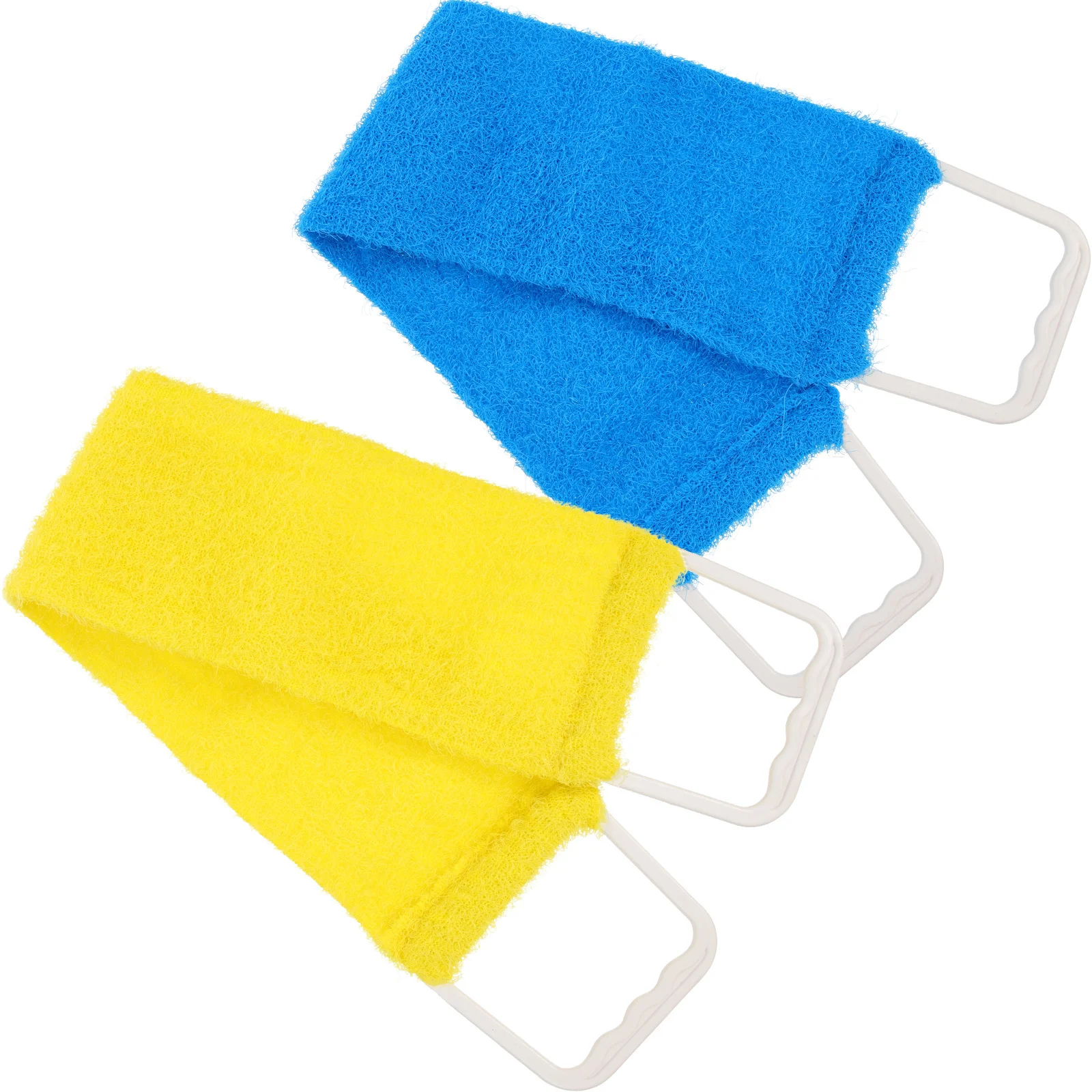 

Natural Bath Scrubber Rub Towel Massage Strap Double-Sided Exfoliate Pull Back Strip Shower Belt Spa for Men Women