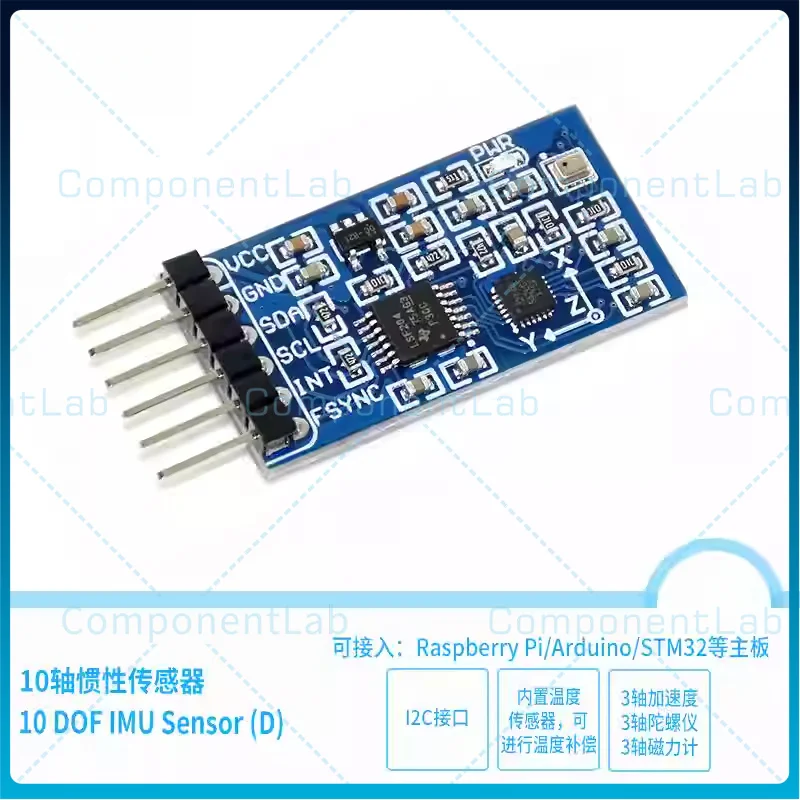 10-axis inertial sensor ICM20948/BMP280 navigation module compass/acceleration/gyroscope