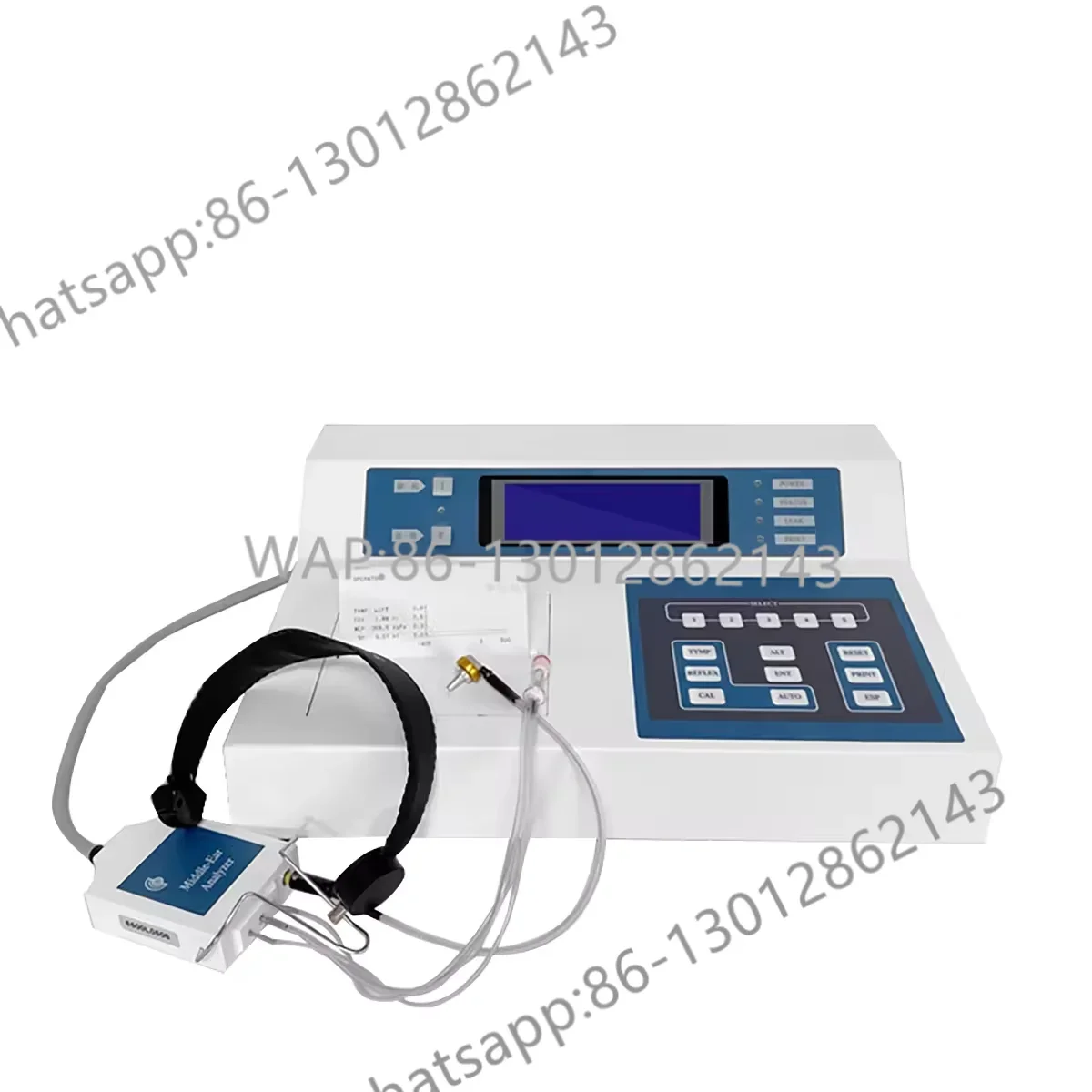 Middle Ear Analyzer Acoustic Impedance Pure Tone Audiometer Acoustic Impedance Meter Hearing Detector Acoustic Conductance