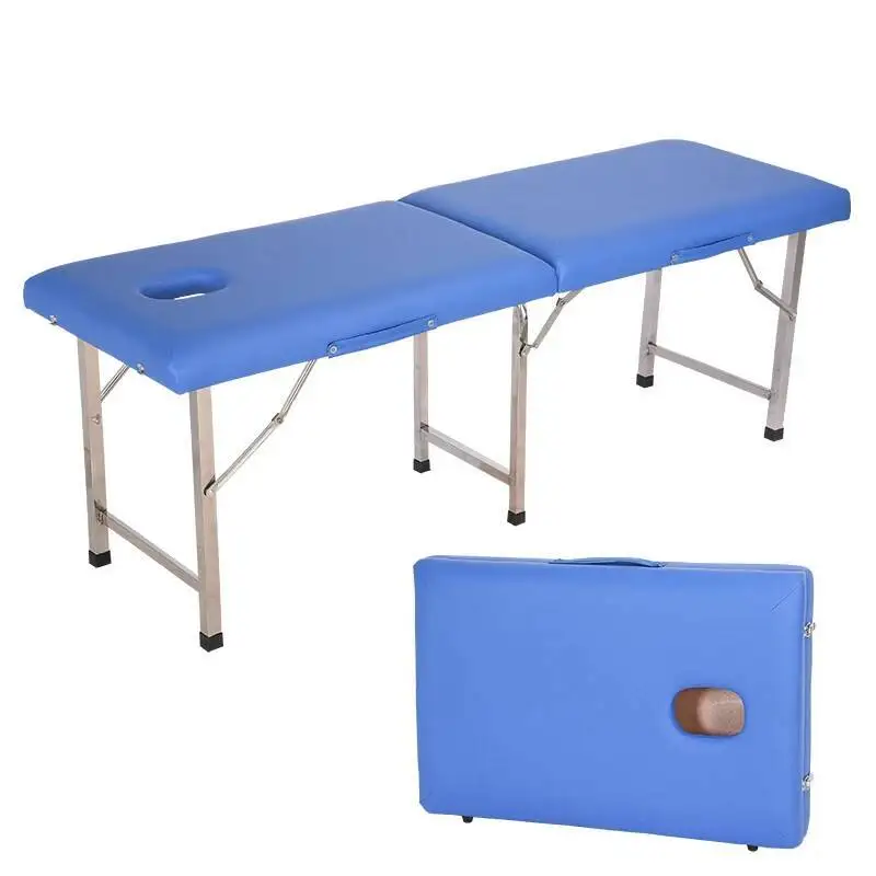 

Stretcher Folding Massage Table Pedicure Aesthetic Foldable Bed Mattresses Tattoo Kosmetikliege Massage Furniture MQ50MB
