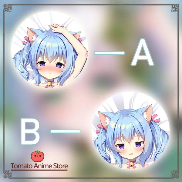 

Аниме игра Dakimakura Hing Body Catgirl PillowCase Подушка Otaku Постельное белье Xmas