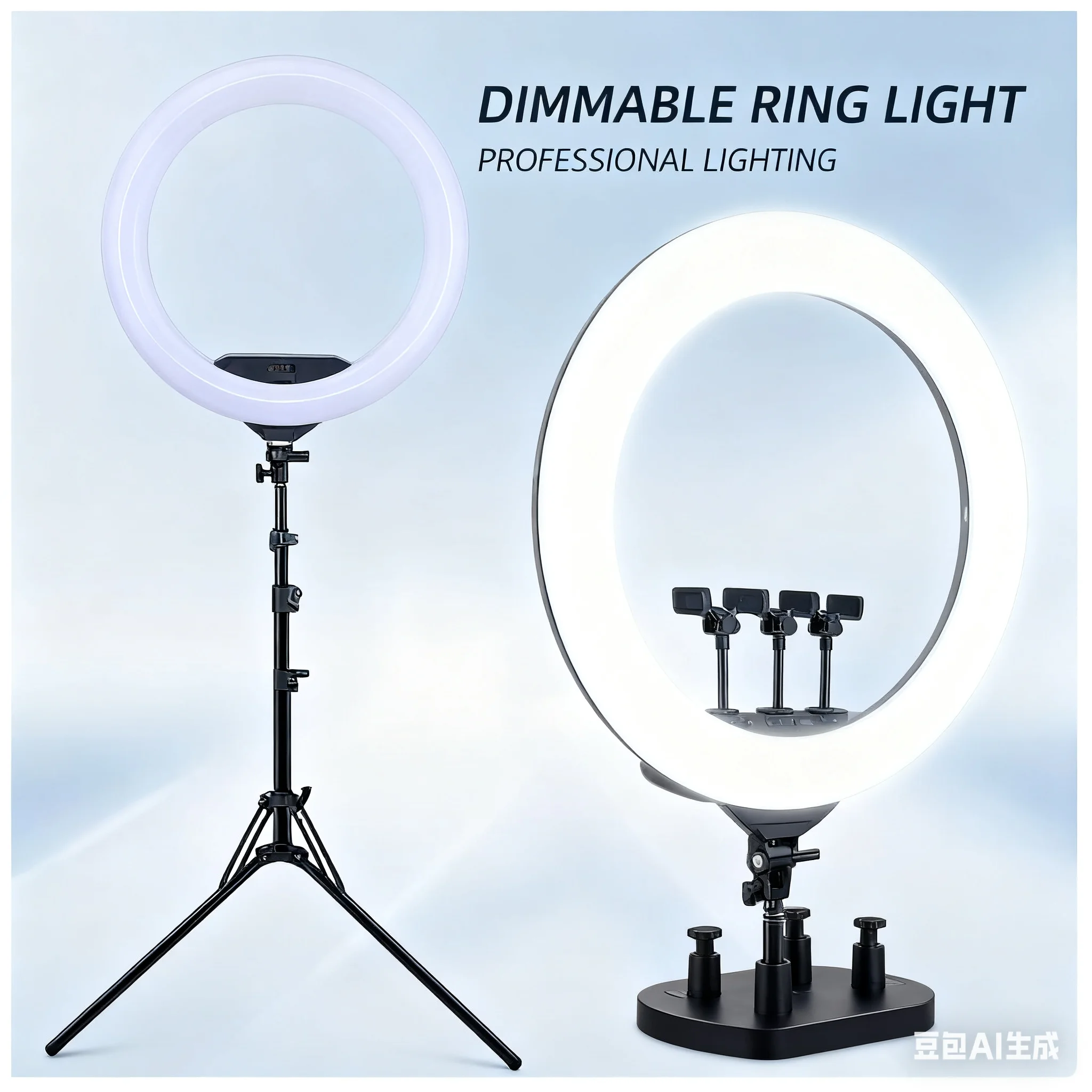 Lesen anel de luz profissional led anel de luz de preenchimento funções de fotografia de transmissão gravação de vídeo ao vivo retrato fotografia