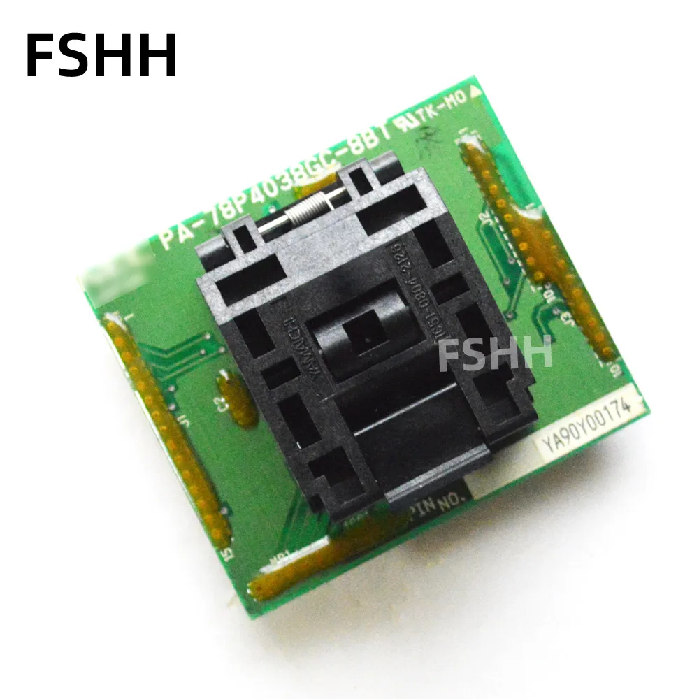 PA-78P4038GC-8BT مبرمج محول IC51-0804-2128 QFP80 TQFP80 LQFP80 اختبار المقبس
