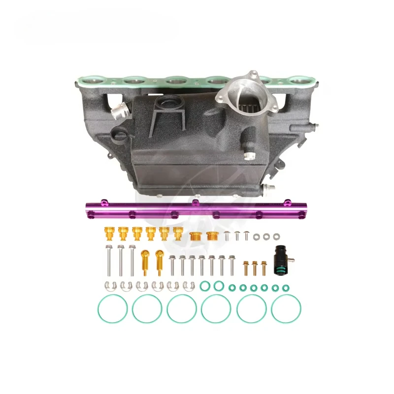 Aluminum CNC Billet Black Intake Manifold Charge Cooler for B M W X3M X4M F97 F98 3.0T S58 2019+
