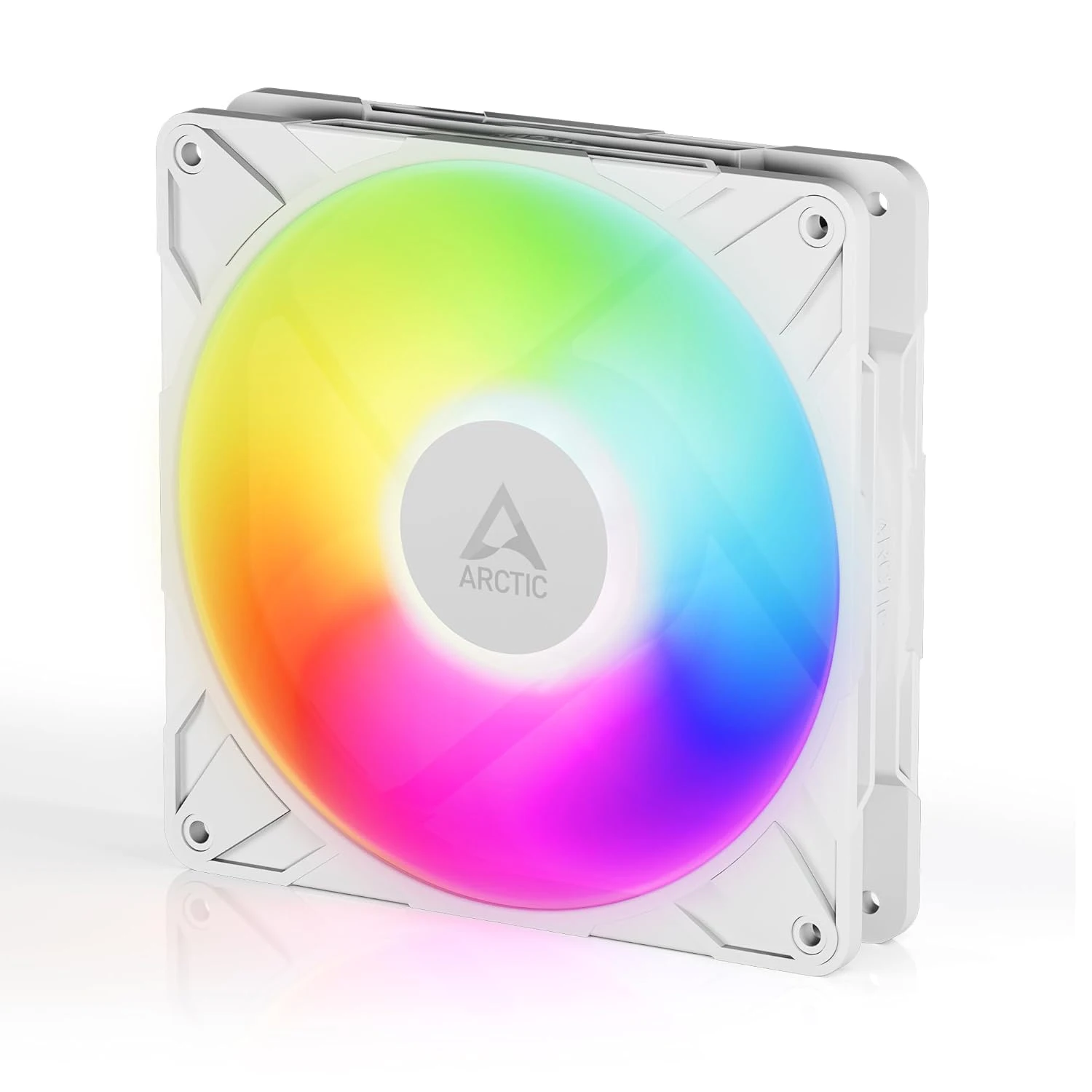 オリジナル-arctic-p14-pro-リバース-a-rgb-ホワイト-140mm-4ピン-pwm-pst-ファン-fdb-ベアリング-0db-モード-リバースエアフロー-argb-pcケース冷却ファン