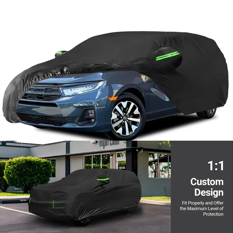 

Автомобильные чехлы на заказ, подходят для Honda Odyssey 2021-2025, водонепроницаемые, всепогодные, для автомобилей, защита от дождя, снега, солнца, в помещении и на открытом воздухе