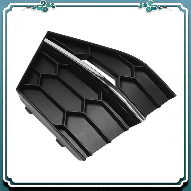 

ABTU-Front Bumper Fog Light Grille Cover Fog Light Cover Trim For Skoda Superb 2016-2018