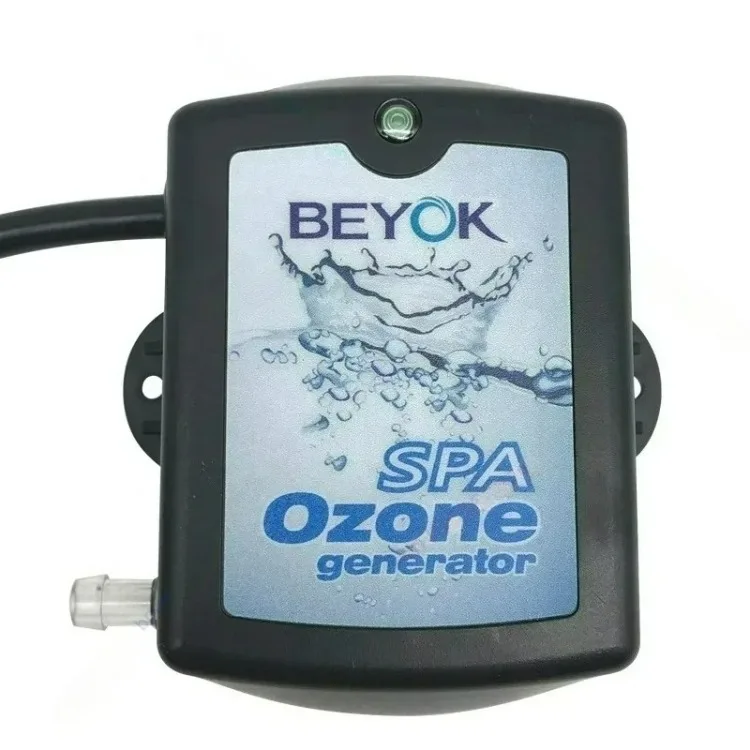 Ozone Generator for Water with UL FQT-124 50mg Ozone Generator for Hot Tub and Ozone Spa