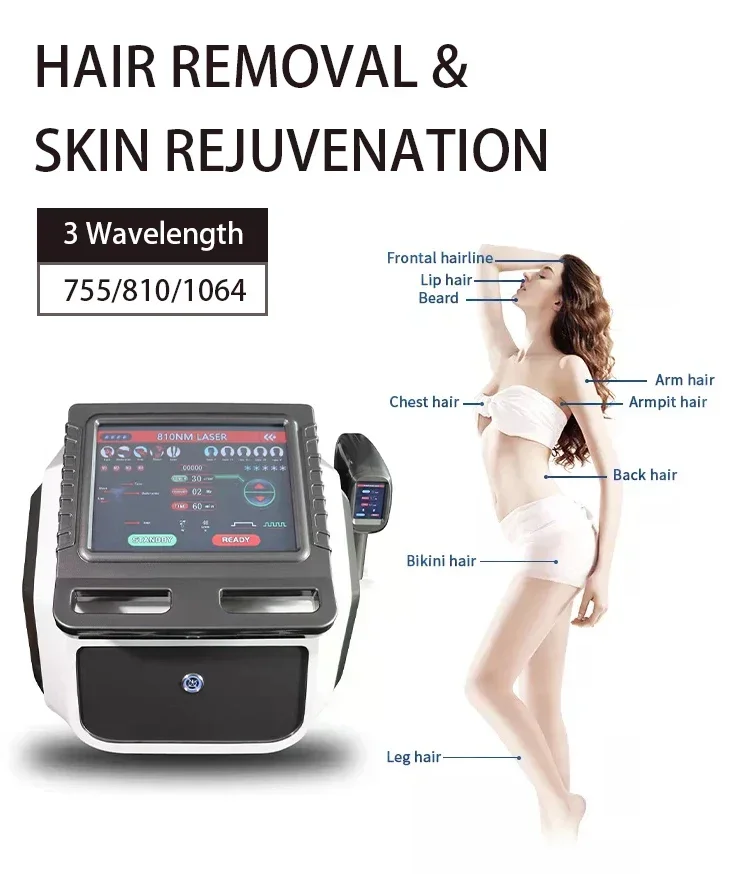 2025 Promotion Price Diode Laser Stack 808nm Diode Laser 755 808 1064 nm Diode Laser Hair Removal For Salon