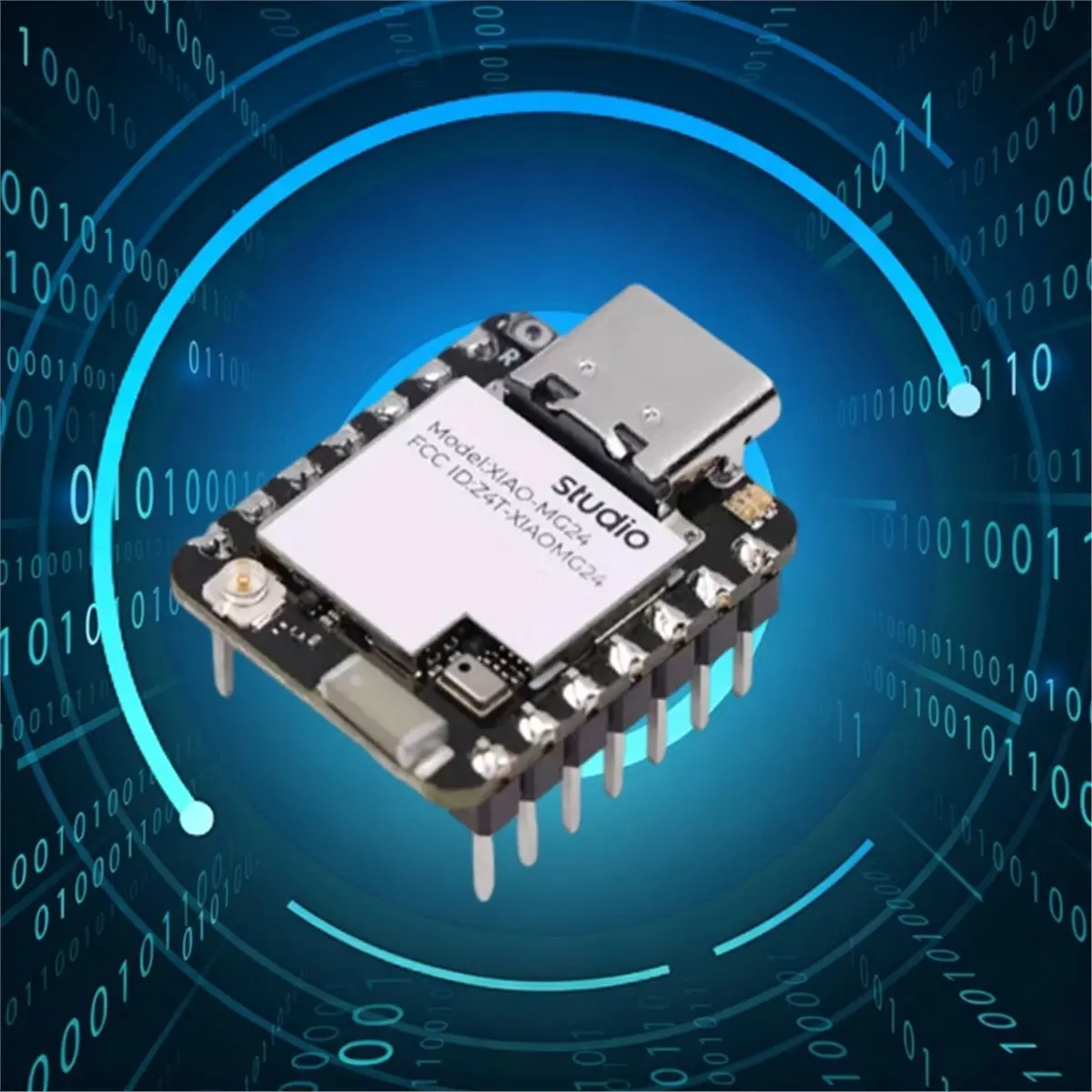 XIAO-MG24 Sense Development Board Wi-Fi Bluetooth Module Supports Compatible with Matter/Thread Protocols