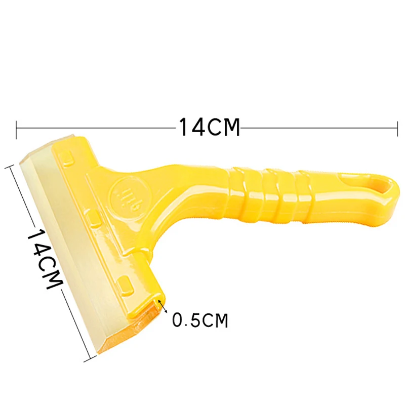 Car Glass Silicone Blade Water Wiper Windshield Water Squeegee Car Household Cleaning Tools Protection Film Applicating Squeegee