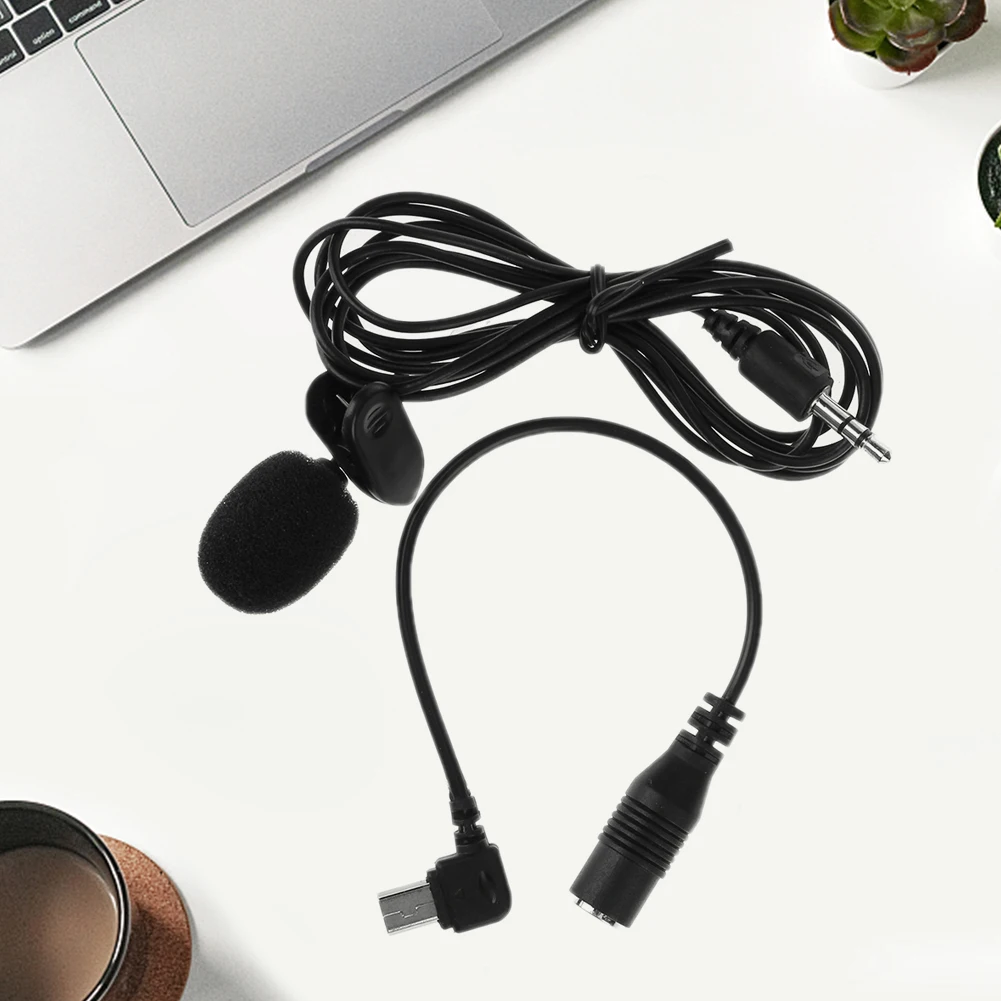 Profesjonalny zewnętrzny mikrofon Mini USB z klipsem do GoPro Hero 3/3+