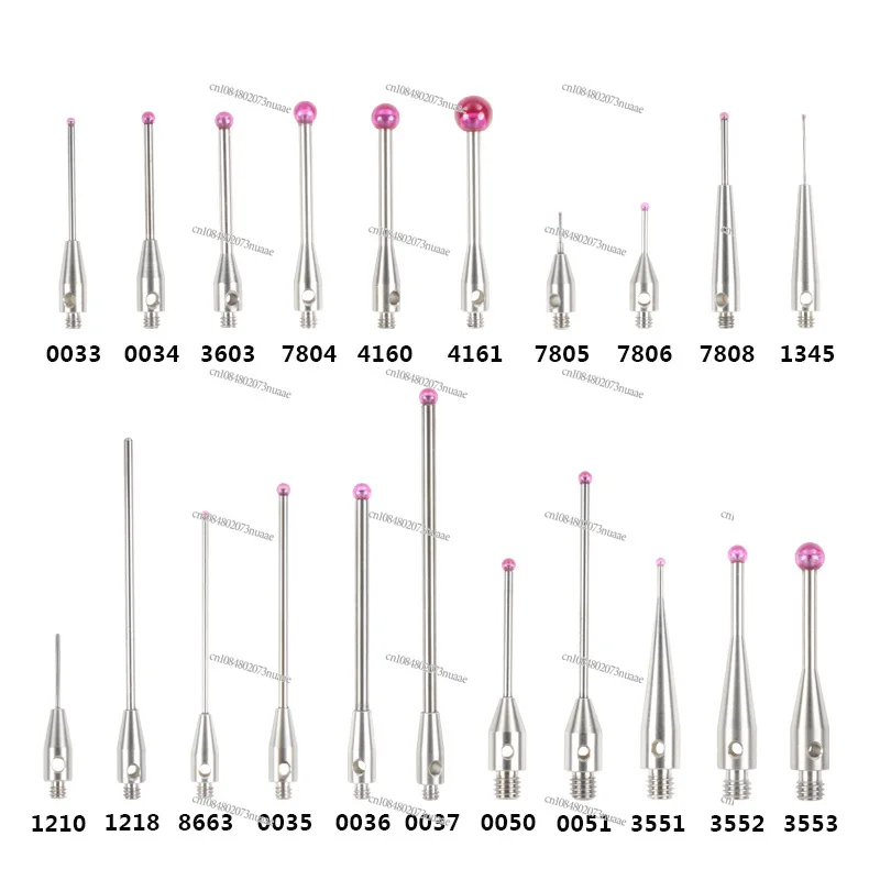 M2M3 Renishaw Three Coordinate Stylus Three-dimensional Stylus Ruby Stylus 0.5/1.0/1.5/2.0/3.0