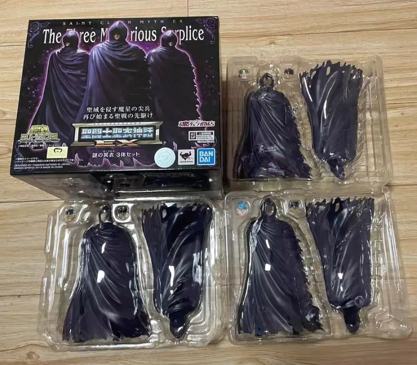 

In-Stock Bandai Saint Seiya Myth Cloth Soul Limited Edition Mysterious Hades Cloth 3-Figure Set Collectible Model Gift