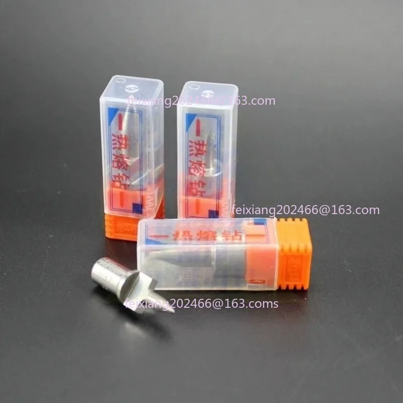 1PC Hot Melt Drill Bit Thermal Friction Hot Melt Short Drill Bit Solid Carbide Hole Making Tool M3 M4 M5 M6 M8 M10 M12 M14