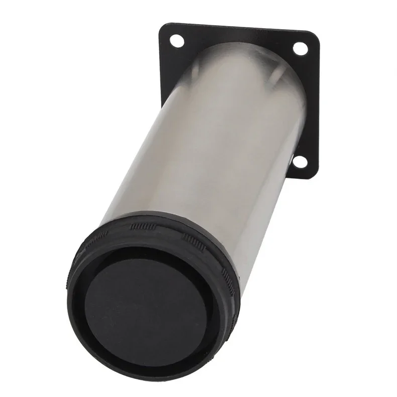 4 قطعة 5-25 سنتيمتر الأثاث قابل للتعديل أريكة سرير الساق الفولاذ المقاوم للصدأ الجدول أريكة تتحول لسرير خزانة قدم القدم الساقين استبدال المعادن القدم