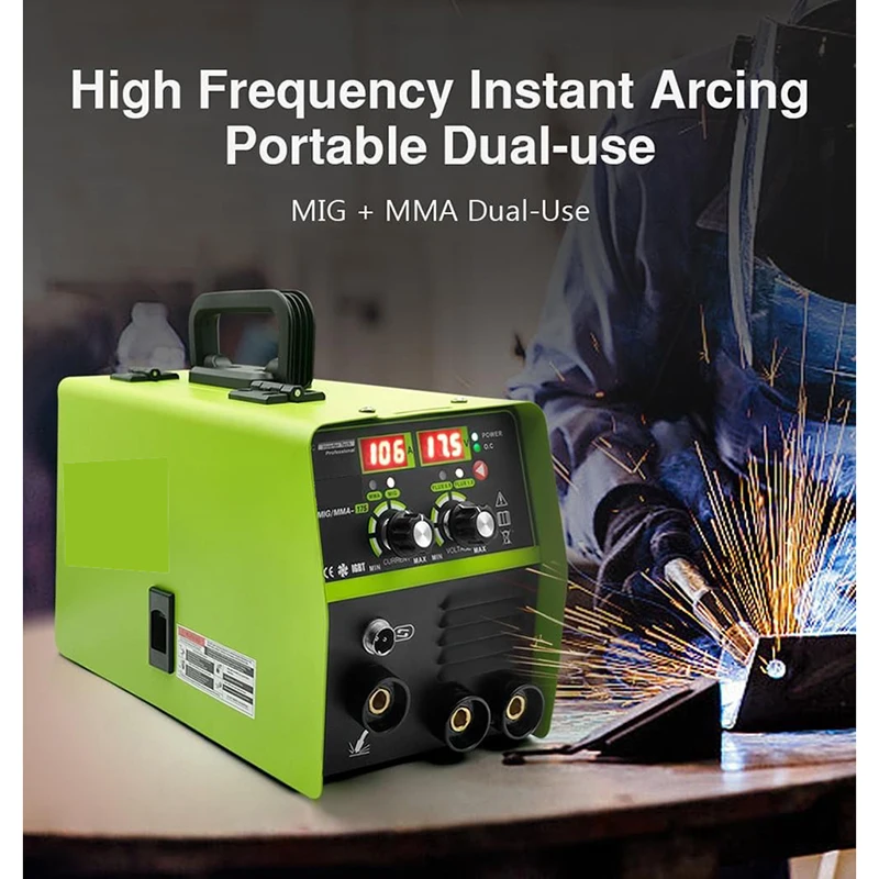 110V gasless second protection welding machine household electric welding machine power portable dual-purpose welding