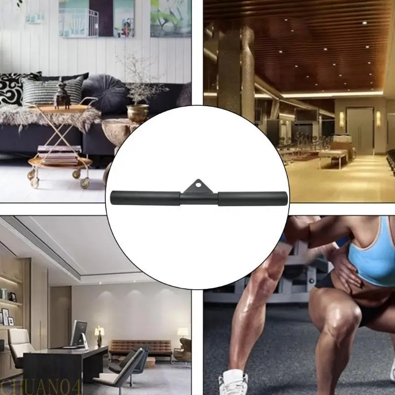 

A1A2 Fitness Lat Pull Down Rod Detachable Cable Machine Attachment Press Down Rod Cable Machine Attachment for Gym