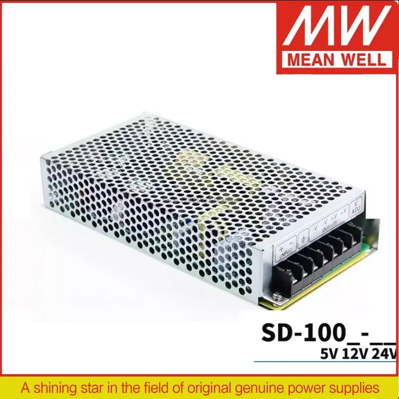 

MEAN WELL 100W Single Output DC-DC Converter SD-100A-5 SD-100A-12 SD-100A-24 SD-100B-5 SD-100B-12 SD-100B-24 SD-100C-5 SD-100D