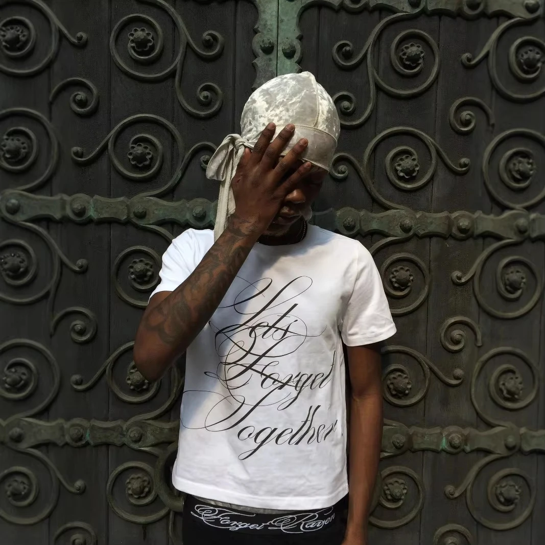 2026 Summer New Fashion Hip-Hop Print T-Shirt - High-Quality Y2K Fashion Casual Breathable Men's Round-neck Printed T-Shirt