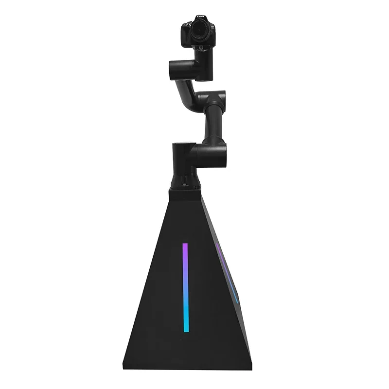 

Gesture control 6-axis robotic arm selfie booth memory mode