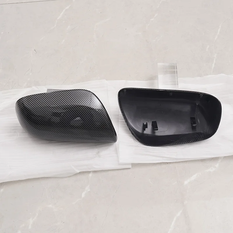 Tapa de espejo retrovisor, cubierta de puerta lateral, carcasa de ala para Toyota Yaris 2007 2008 2009 2010 2011, tapa de carcasa de espejo exterior
