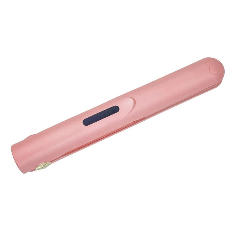 ABKR-Mini Беспроводная USB-зарядка Портативный зажим для завивки и выпрямления волос Маленький выпрямитель для волос двойного назначения