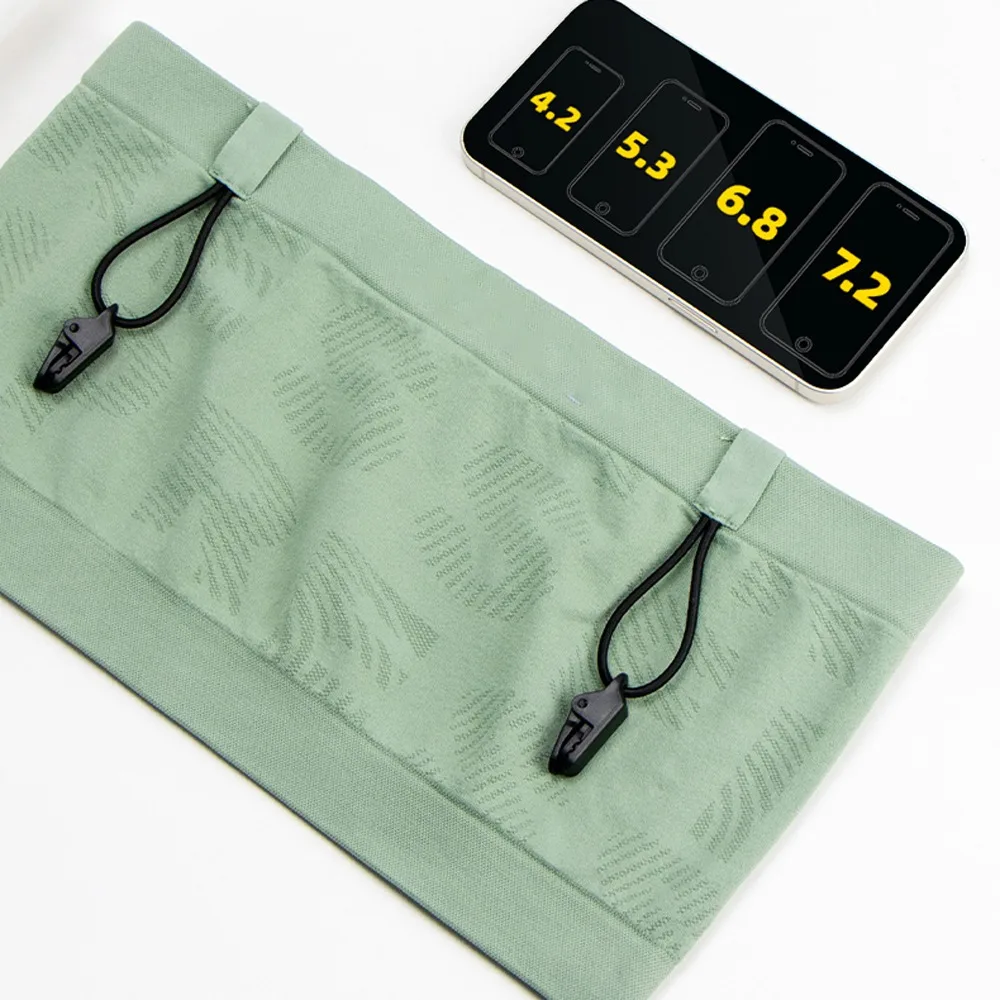 With Clip Marathon Invisible Waist Bag Running Belt Thin Marathon Running Bag Storage Slim Sports Phone Bag Sports Wear