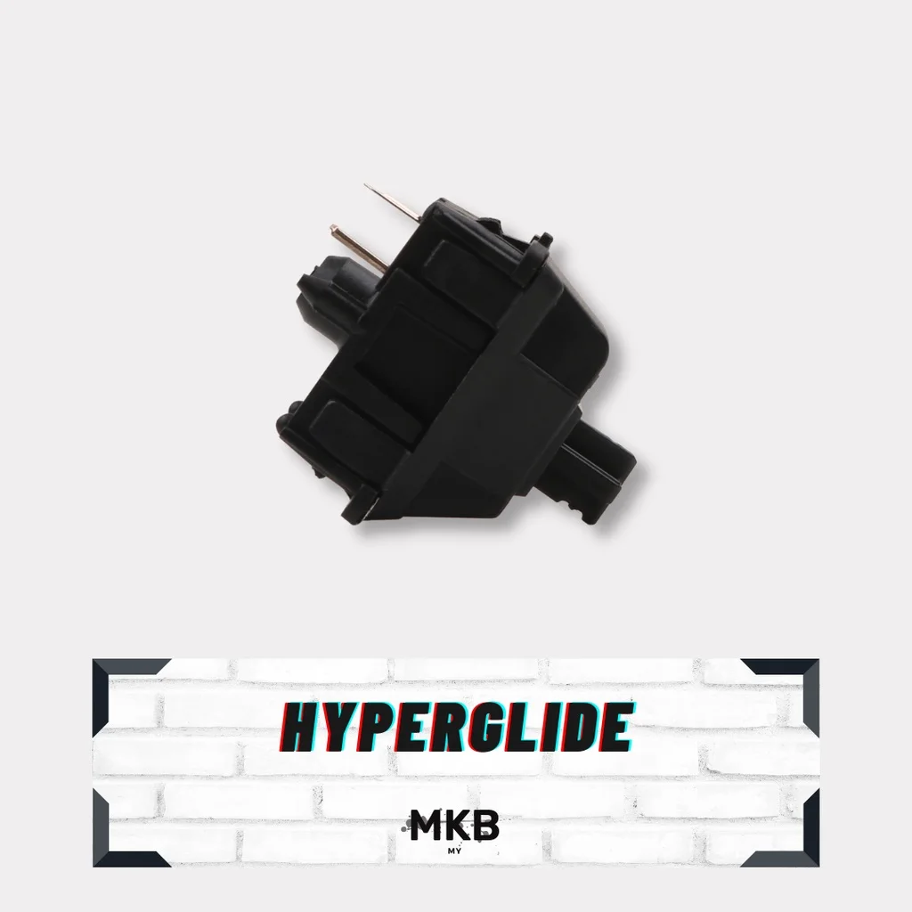 Imagem -04 - Cherry mx Hyperglide Preto Linear Switches Interruptor para Teclado Mecânico ou Gaming Estoque Pronto