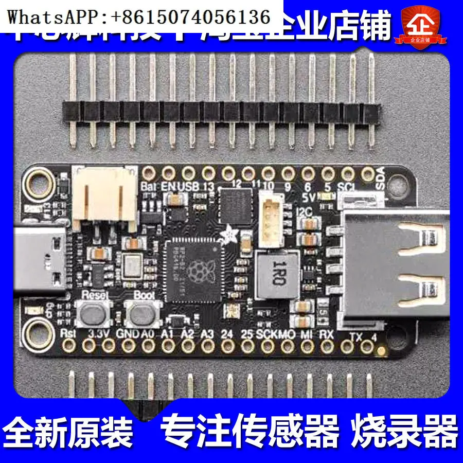 

5723 Adafruit Feather RP2040 with USB Type A Host 100% Orig