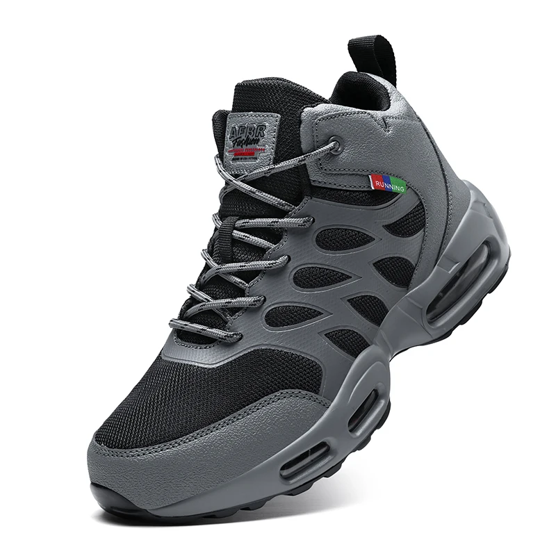 

2025 new hiking shoes men's outdoor boots high-quality high-top casual shoes hiking men's shoes work shoes plus size