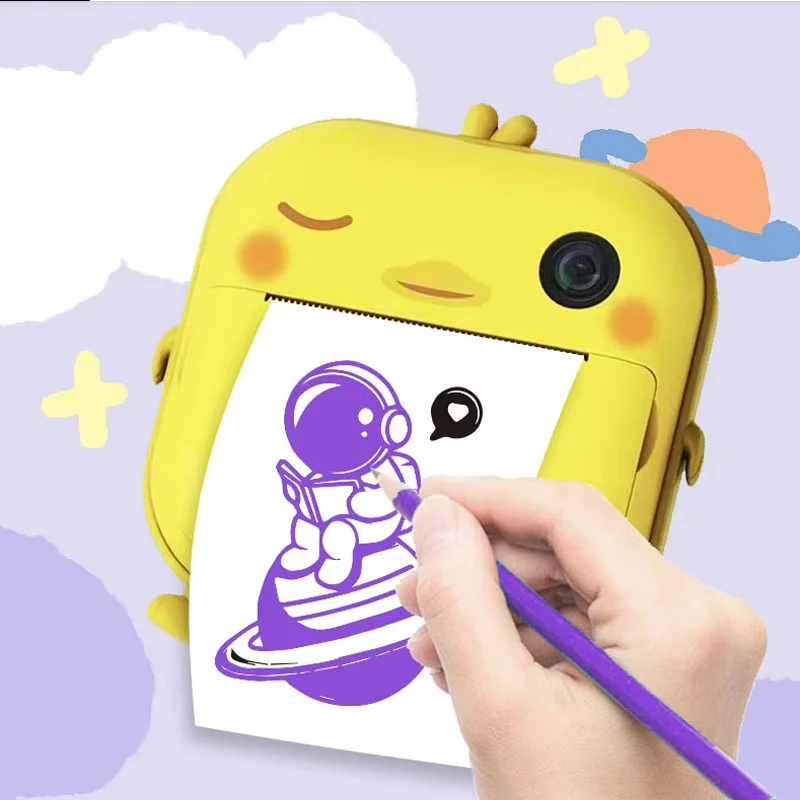 

Kids Instant Print Camera Thermal Printing Camera Digital Photo Camera Toy Child Drawing Camera Video Birthday Christmas Gift