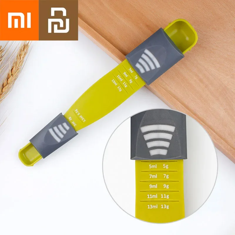 Xiaomi Youpin Adjustable Dosing Spoon Liquid Powder Salt Scale Measuring Spoon Seasoning Scale Kitchen Household Baking Tool