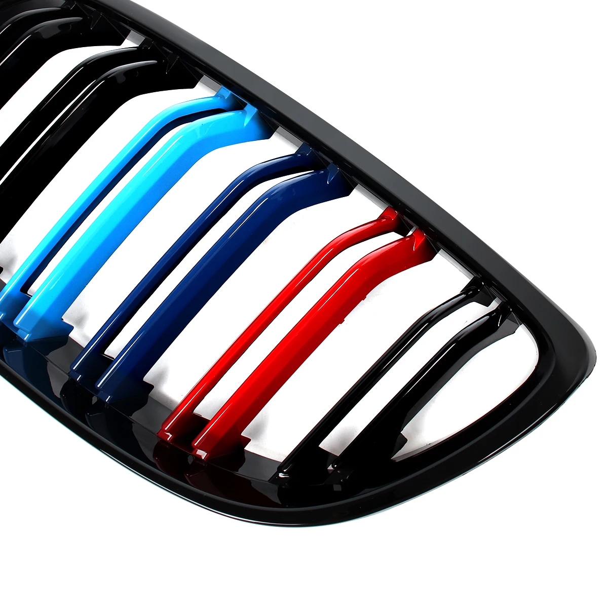 Gloss Black M-Color Front Grille for BMW E92 E93 M3 335i 328xi 335xi Coupe 2006-10 Car Front Grille Grill Racing Upper Grilles