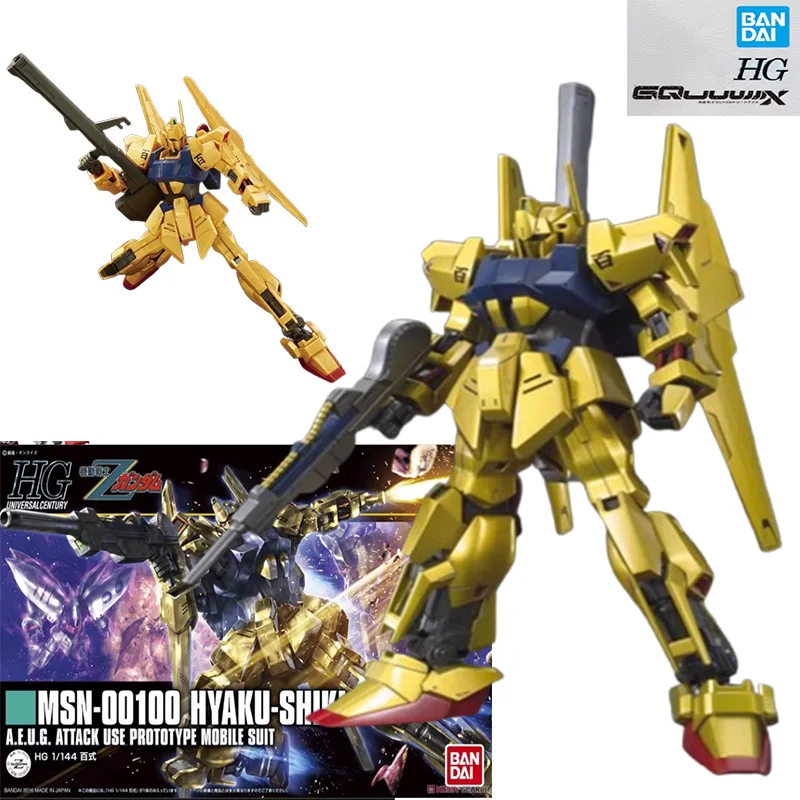 

Bandai Gundam HGUC 200 1/144 MSN-00100 HYAKU-SHIKI аниме персонаж коллекция роботов сборная модель детские игрушки