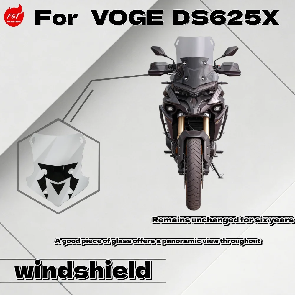 

For VOGE DS625X 625DSX Tall & Wide Windshield Front Fairing Deflector Modified Parts