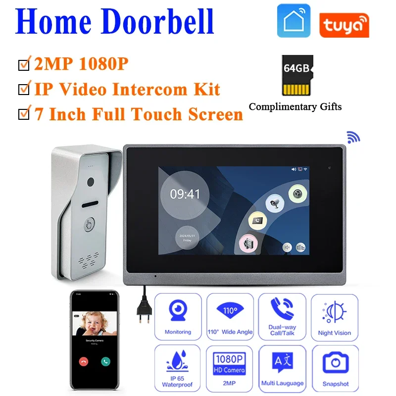 

Simple Operation And Easy Installation 2MP Outdoor Unit RJ45 Interface Electric Electronic Door Lock Bundles Or External Adpter