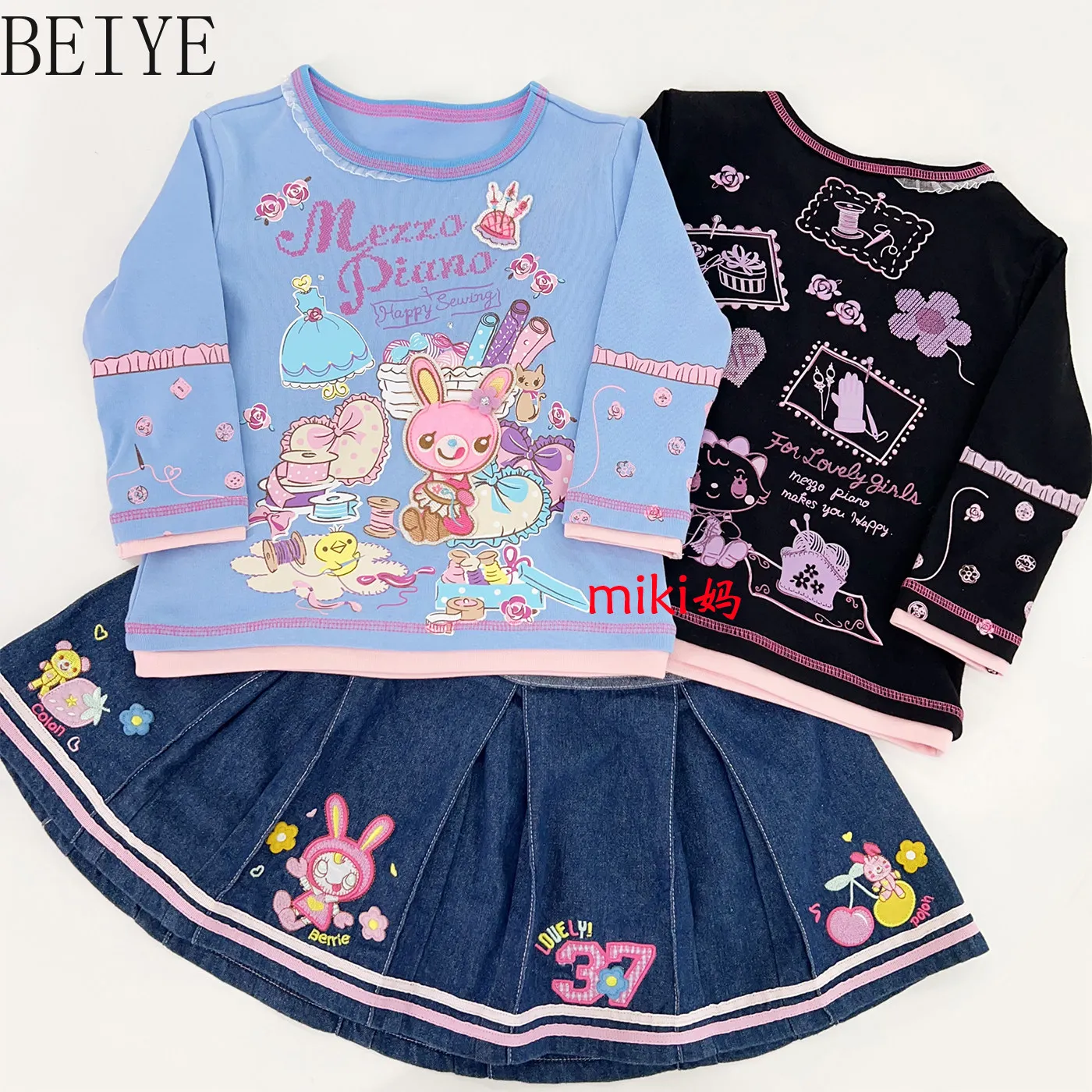 t-shirt-pour-enfants-a-manches-longues-motif-dessin-anime-industriel-style-kawaii-collection-automne-printemps