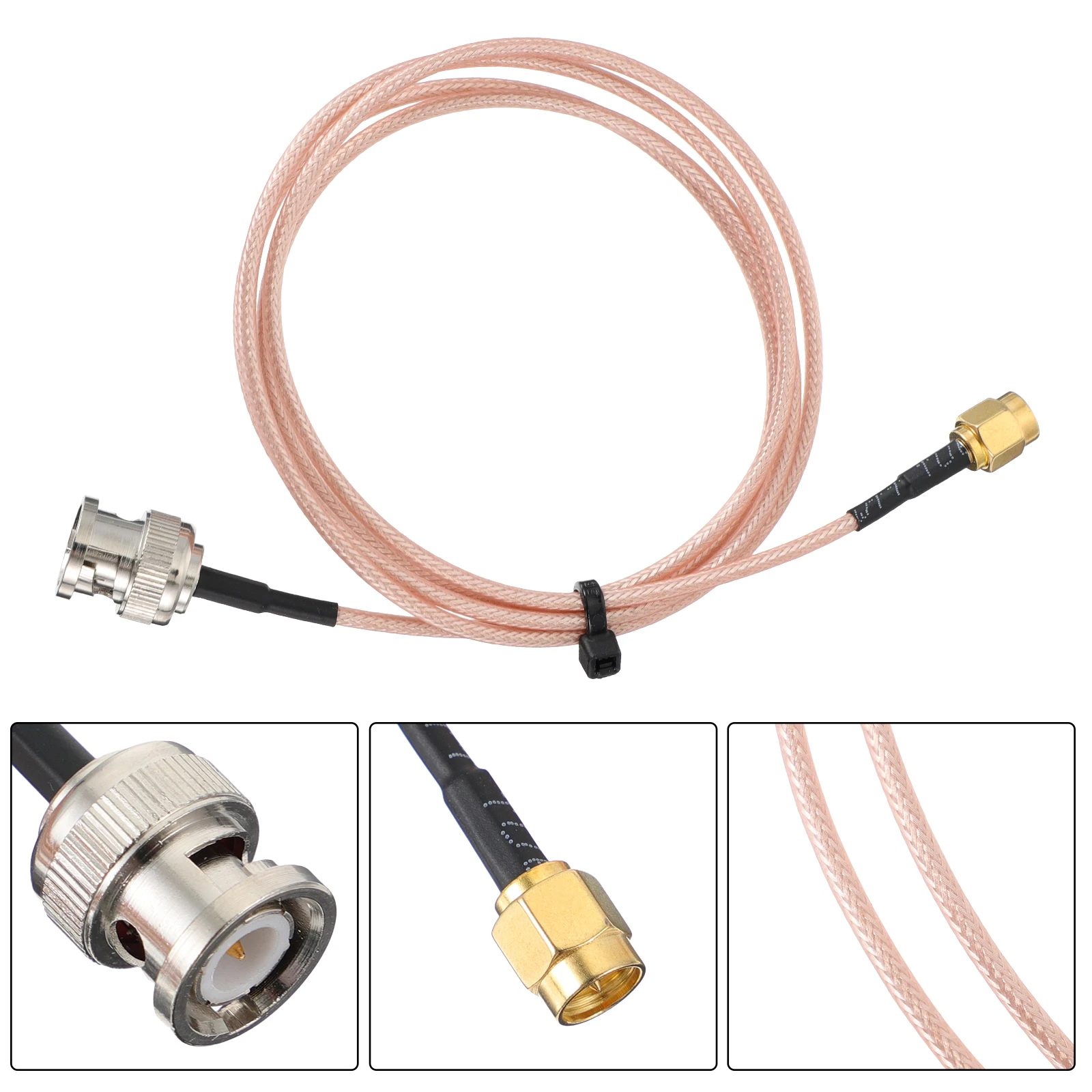 

Cable Male to SMA Male RG316 Durable Copper Long Lasting Antenna Radio Adapter Cable Sturdy Rust Prevention