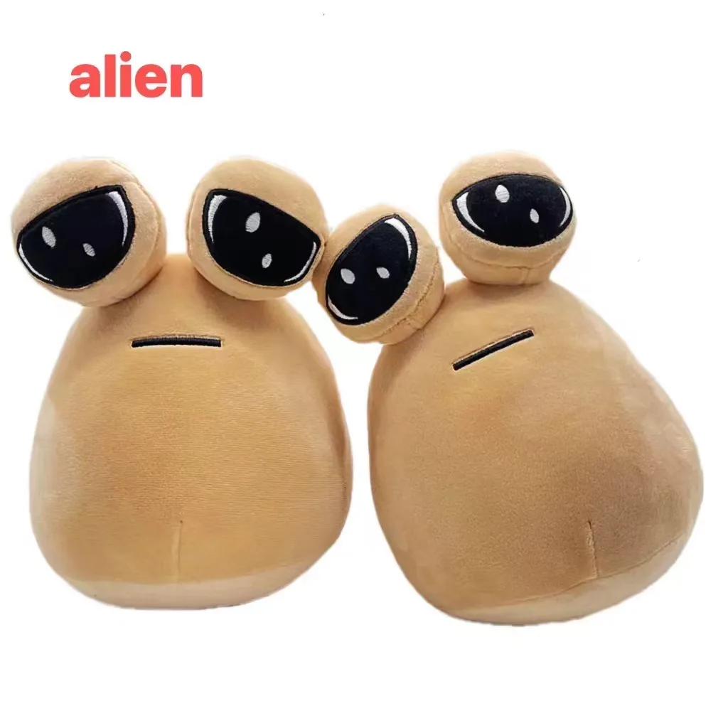 20cm 1/6pcs heißes Spiel mein Haustier Alien Pou Plüsch tier Furdi burb Emotion Alien Plüsch tier Pou Puppe Geburtstag Weihnachts geschenk