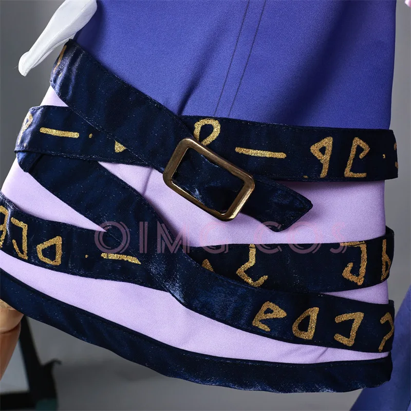 هونكاي ستار السكك الحديدية سيرين تأثيري حلي كرنفال الكبار موحدة هالوين ملابس تنكرية للحفلات أنيمي لعبة النساء #3