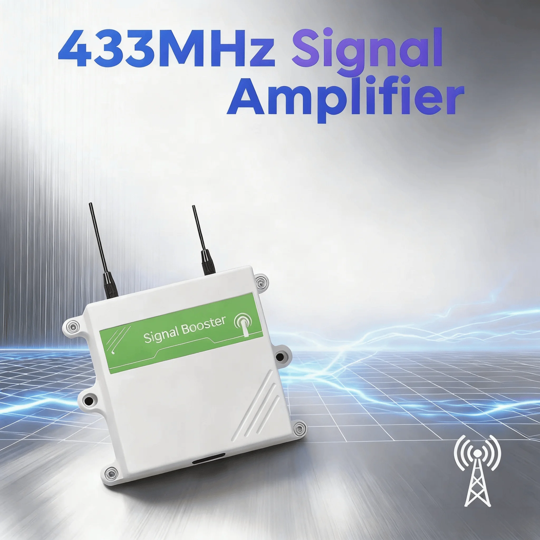 Home Security Bundle - 433MHz Smart RF Signal Repeater -